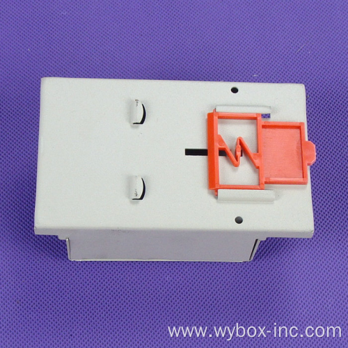 ABS Plastic Din Rail Controller Box OEM Custom electronic Enclosure din rail electrical module terminal enclosure IP54 PIC019